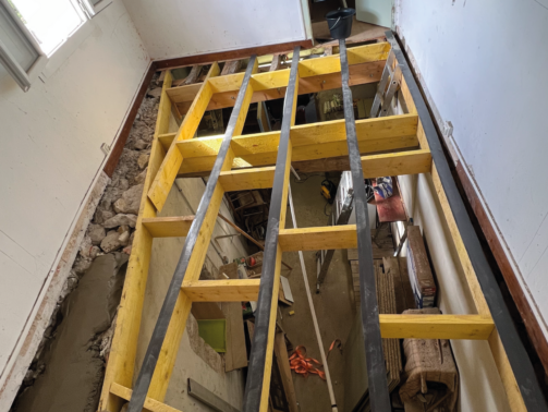 Renovation d'un plancher 1