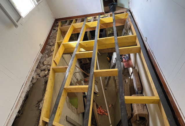 Renovation d'un plancher 1